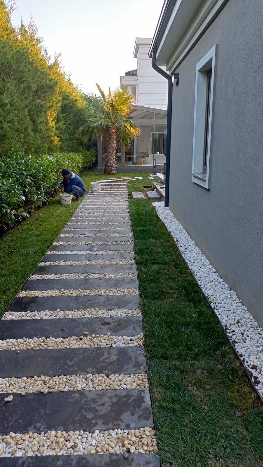 Villa Peyzaj Düzenlemesi Villa peyzaj düzenlemesi İstanbul