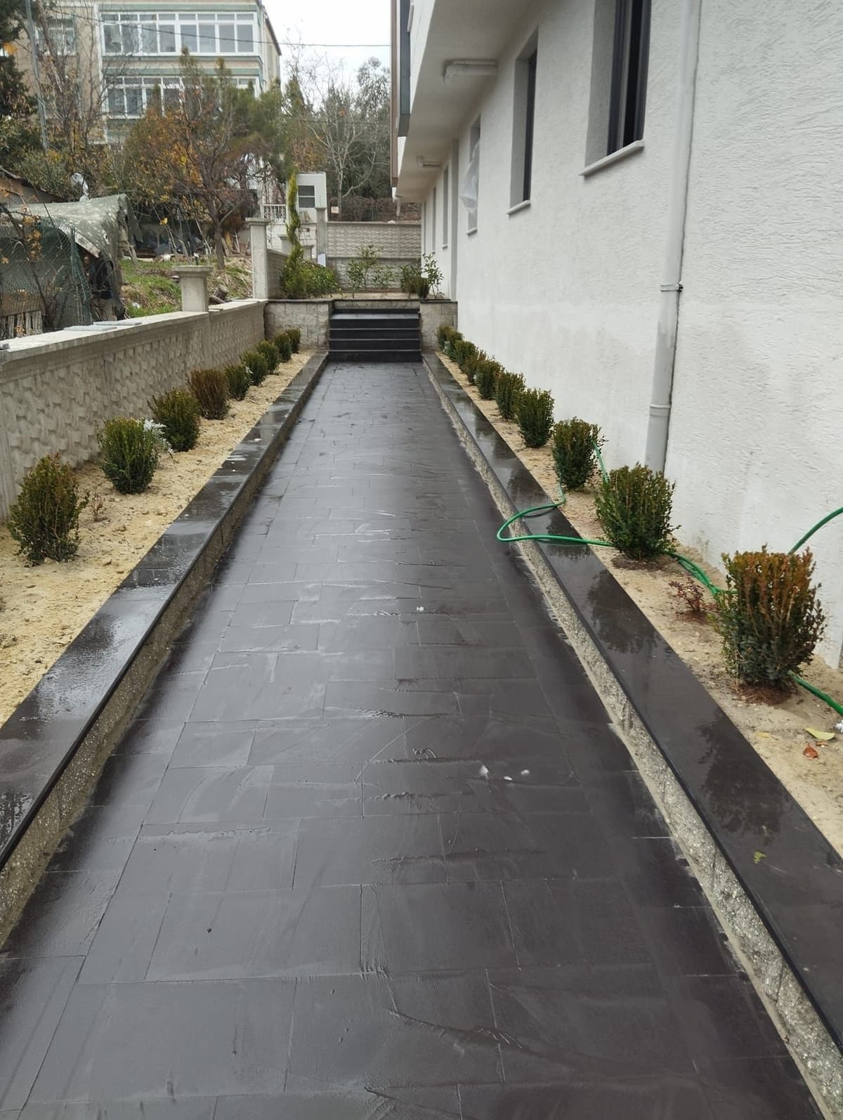 Bahçe Yürüyüş Yolu Bahçe yürüyüş yolu peyzaj düzenleme